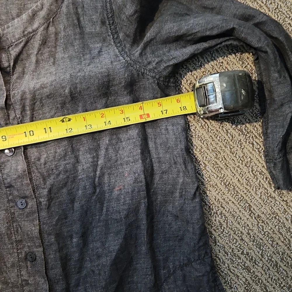 Eileen Fisher Linen Dress Size XXS - Picture 9 of 14